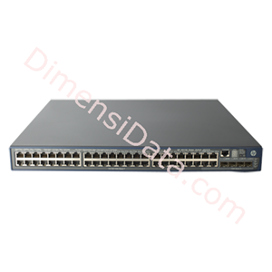 Picture of Switch HP 5120-48G-PoE+ EI with 2 Interface Slots [JG237A]