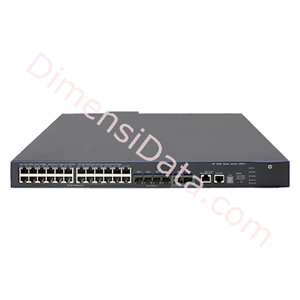 Picture of Switch HP 5500-24G-PoE+-4SFP HI with 2 Interface Slots [JG541A]