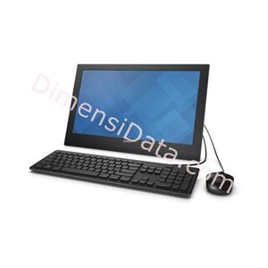 Picture of Desktop DELL Inspiron 20 3043 (Pentium N3540) 4GB AIO-500GB HDD