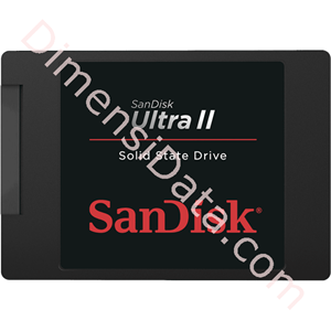 Picture of SSD SANDISK Ultra II 120GB [SDSSDHII-120G-G25]