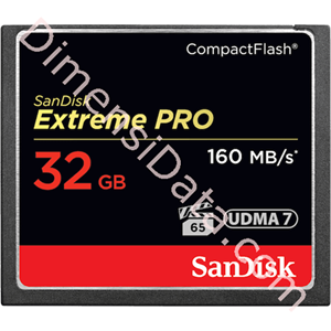 Picture of Memory Card SANDISK Extreme Pro CF 32GB [SDCFXPS-032G-X46]
