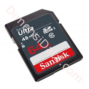 Picture of Memory Card SANDISK Ultra SDHC 64GB [SDSDUNB-064G-GN3IN]