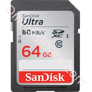Picture of Memory Card SANDISK Ultra SDHC 64GB [SDSDUNC-064G-GN6IN]