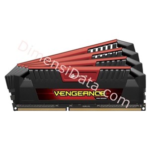 Picture of Memory Desktop CORSAIR Vengeance Pro Red CMY32GX3M4A2400C11R (4x8GB)