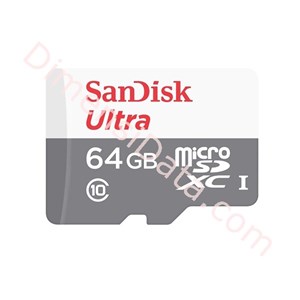 Picture of Memory Card SANDISK MicroSD Ultra 64GB [SDSQUNB-064G-GN3MN]