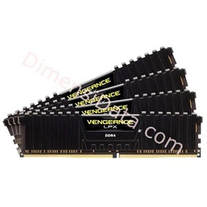Picture of Memori Desktop CORSAIR CMK32GX4M4A2666C15 (4x8GB) BLACK