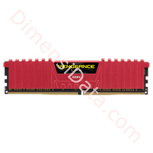 Picture of Memori Desktop CORSAIR CMK32GX4M2B3200C16R (2X16GB) RED