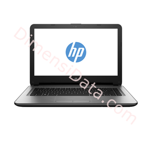 Picture of Notebook HP 14-ac125TX (P3V51PA) SILVER