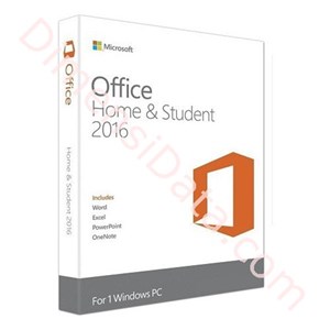 Picture of MICROSOFT Office Home and Student 2016 APAC EM Medialess (79G-04363)