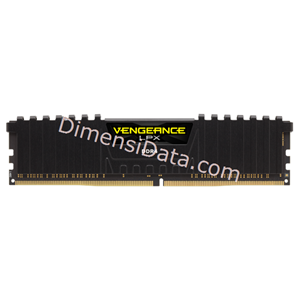 Picture of Memory Desktop CORSAIR Vengeance LPX DDR4 CMK32GX4M2B3000C15 (2x16GB)