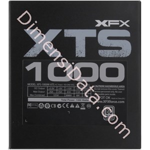 Picture of Power Supply XFX XTS Series 1000W (P1-1000-BELX)