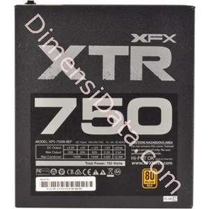 Picture of Power Supply XFX XTR Series 750W (P1-750B-BEFX)