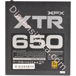 Picture of Power Supply XFX XTR Series 650W (P1-650B-BEFX)