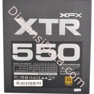 Picture of Power Supply XFX XTR Series 550W (P1-550B-BEFX)