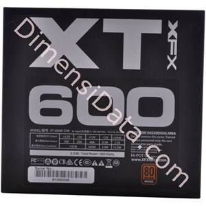Picture of Power Supply XFX XT Series 600W (P1-600B-XTFR)