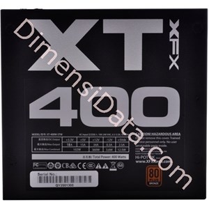 Picture of Power Supply XFX XT Series 400W (P1-400B-XTFR)