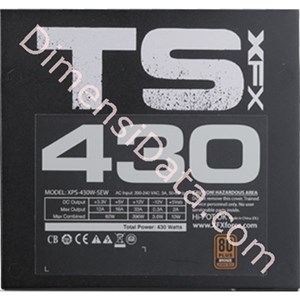 Picture of Power Supply XFX TS Series 430W 80+ BRONZE (P1-430S-XXB9)