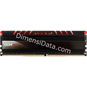 Picture of Memory Avexir DDR4 Core Red PC19200 4GB (AVD4UZ124001604G-1COR)