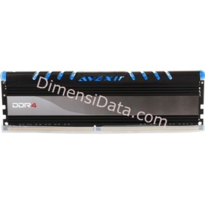Picture of Memory Avexir DDR4 Core Blue PC19200 8GB (AVD4UZ124001608G-1COB)