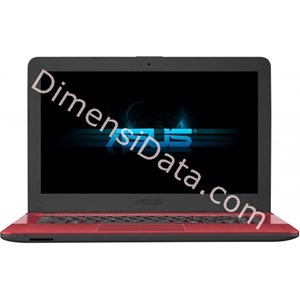 Picture of Notebook ASUS VivoBook Max X441UA-WX097T Red
