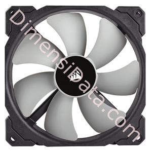 Picture of Fan Corsair ML140 (DUAL PACK) (CO-9050044-WW) NO LED