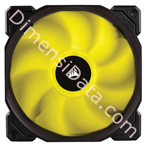 Picture of Fan Corsair SP120 RGB (CO-9050060-WW) + Fan Controller