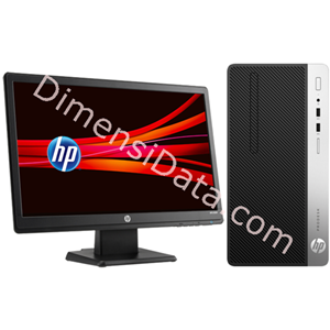 Picture of Desktop PC HP PRO DESK 400 MT G4 (1NU50PA)