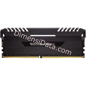 Picture of Memory Desktop CORSAIR Vengeance RGB DDR4 CMR16GX4M2C3000C15 (2X8GB)