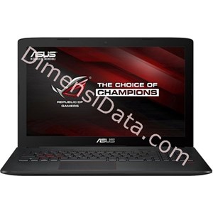Picture of Notebook ASUS X550VX-DM701 Black Red