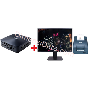Picture of Desktop Mini ASUS VivoMini UN45H-V N3150 +LCD 18.5  Inch+Epson TM-U220