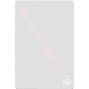 Picture of Hard Drive External SEAGATE BACKUP PLUS SLIM 2.5  Inch 1TB (STDR1000307) WHITE +Pouch