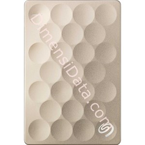 Picture of Hard Drive External SEAGATE BACKUP PLUS ULTRA SLIM 2.5  Inch 1TB (STEH1000301) GOLD +Pouch