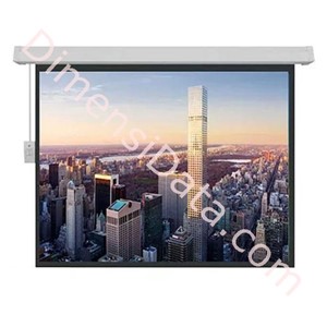 Picture of Screen Projector BRITE Large Motorized 144 Inch [MR-366366-SL] SEAMLESS