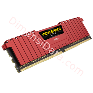 Picture of Memory Desktop CORSAIR Vengeance LPX CMK32GX4M4B3866C18R (4 x 8GB) DDR4 - Red