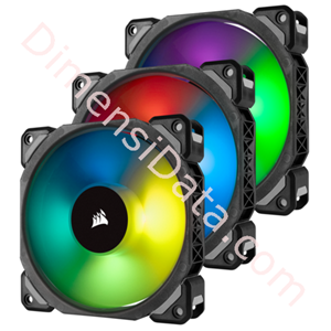 Picture of Fan CORSAIR ML120 Pro RGB LED [CO-9050076-WW] 3 Pack