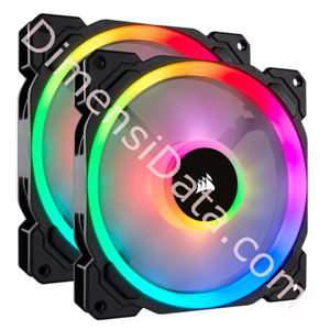 Picture of Fan CORSAIR LL140 RGB LED [CO-9050074-WW] 2 Pack