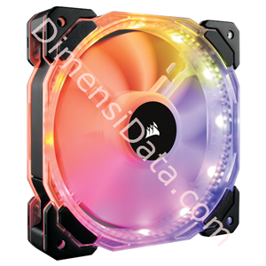 Picture of Fan CORSAIR HD140 RGB LED [CO-9050074-WW] Single Pack