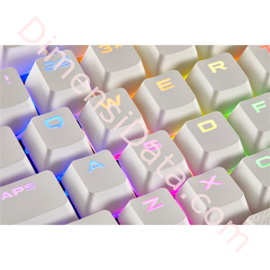 Picture of Gaming Keycaps CORSAIR PBT Double-Shot Full 104/105 Keyset [CH-9000234-WW] White
