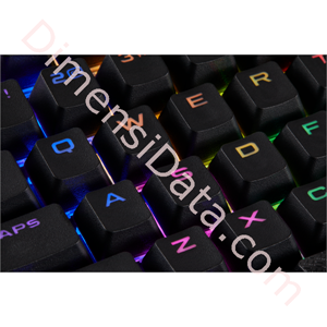 Picture of Gaming Keycaps CORSAIR PBT Double-Shot Full 104/105 Keyset [CH-9000235-WW] Black