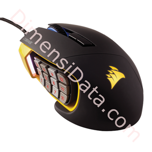 Picture of Mouse Gaming CORSAIR Scimitar Pro RGB [CH-9304011-AP] Yellow