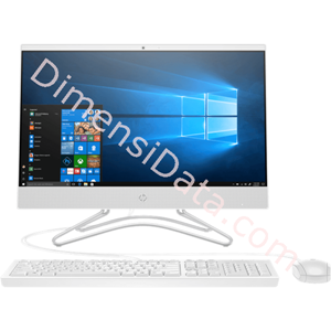 Picture of Desktop PC All in One HP 22-c0044d [4LZ03AA]