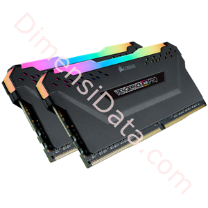 Picture of Memory Desktop CORSAIR Vengeance RGB Pro (2 x 8GB) DDR4 [CMW16GX4M2A2666C16]