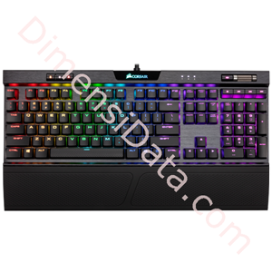 Picture of Keyboard Gaming CORSAIR K70 RGB MK.2 Low Profile [CH-9109018-NA]