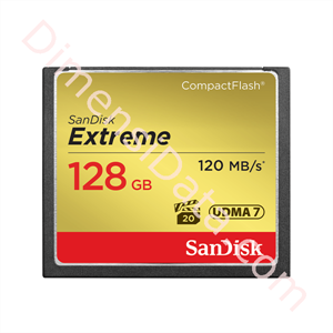 Picture of Memory Card SANDISK Extreme CompactFlash 128GB [SDCFXSB-128G-G46]