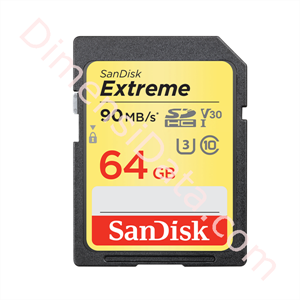Picture of Memory Card SANDISK Extreme SDHC 64GB [SDSDXVE-064G-GNCIN]