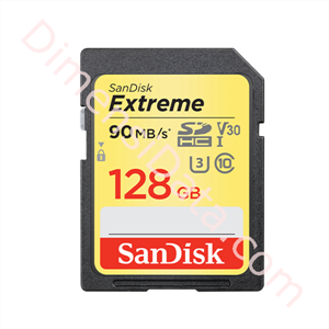 Picture of Memory Card SANDISK Extreme SDHC 128GB [SDSDXVF-128G-GNCIN]