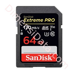 Picture of Memory Card SANDISK Extreme Pro SDHC 64GB [SDSDXXG-064G-GN4IN]