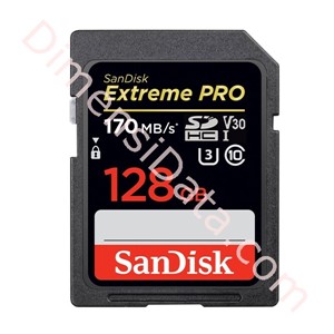 Picture of Memory Card SANDISK Extreme Pro SDHC 128GB [SDSDXXG-128G-GN4IN]