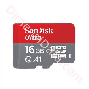 Picture of Memory SANDISK Ultra MicroSDHC 16GB [SDSQUAR-016G-GN6MA]