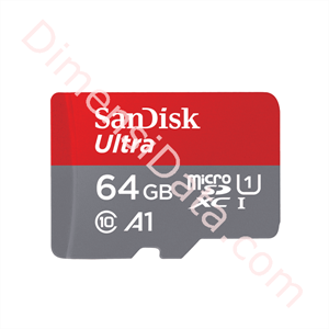 Picture of Memory SANDISK Ultra MicroSDXC 64GB [SDSQUAR-064G-GN6MA]